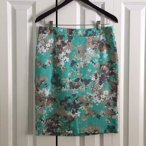 Floral Pencil Skirt NWT from Van Heusen
